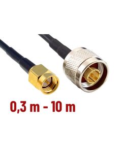 CNT 240 Assembled Antenna Cable with N-male – SMA-male