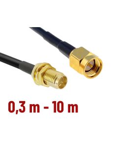 CNT 240 Assembled Antenna Cable with RP SMA-female – SMA-male