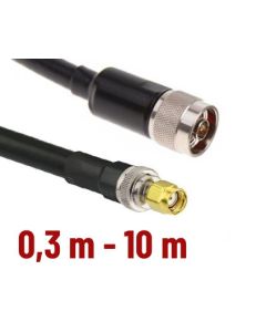 CNT 400 Assembled Antenna Cable with N-male – RP SMA-male