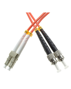 Fiber Optic Patchcord LC/UPC-ST/UPC, Multimode OM1 62.5/125, DUPLEX