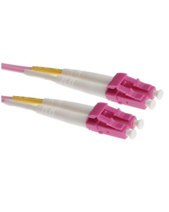 Fiber Optic Patchcord LC/UPC-LC/UPC, Multimode OM4 50/125, DUPLEX