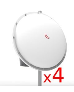 Mikrotik 4-pack Radome Cover Kit for RouterBoard mANT (MTRADC4)