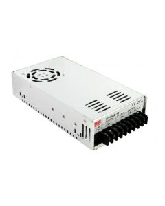 Mean Well DC-DC Enclosed converter; Input 36-72Vdc; Output +24Vdc at 14;6A; Forced air cooling