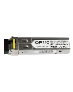 OPTIC SFP module (1pcs) 1.25Gbps, LC SM, 10dB (3km), WDM, TX1550/RX1310 with DDM