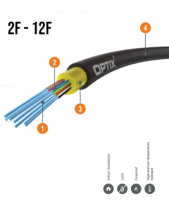 OPTIX Multi LSZH W-NOTKSdD ITU-T G.657A1 0.8kN