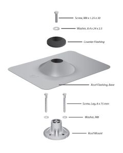 Ubiquiti sunMAX Roof Mount Kit (SM-RM-C)