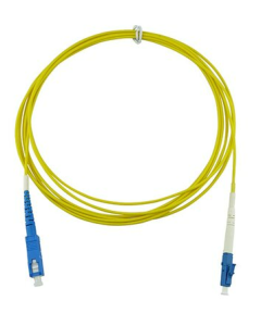 Fiber Optic Patchcord LC/UPC-SC/UPC, Single Mode 652D, Simplex