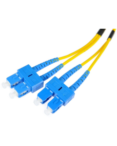 Fiber Optic Patchcord SC/UPC-SC/UPC, Single Mode 652D, Duplex