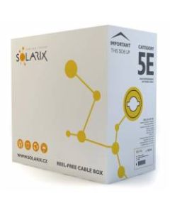 Solarix UTP CAT 5e Ethernet Cable BOX, 100%Cu