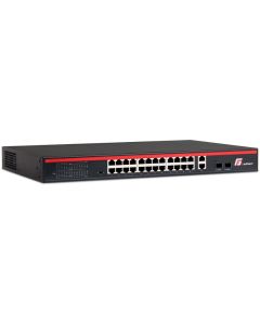 SWITCH POE GETFORT 24 X POE + 2GE UPLINK + 2 SFP 250W