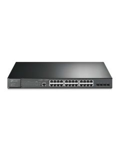 TP-Link :: TL-SG3428MP JetStream 28-Port Gigabit L2+ Managed Switch with 24-Port PoE+