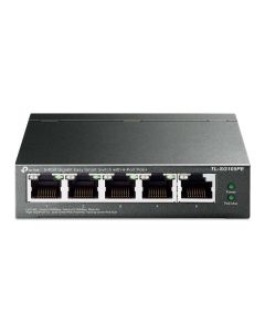 TP-Link :: 5p TL-SG105PE (5x10/100/1000Mbit, 4xPoE+)