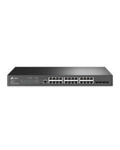 TP-Link :: TL-SG3428 Managed Switch L2 JetStream, 24Gbit, 4xSFP