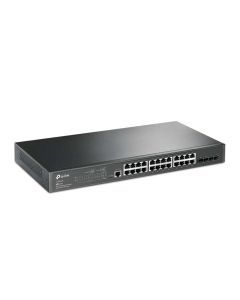 TP-Link :: TL-SG3428 Managed Switch L2 JetStream, 24Gbit, 4xSFP