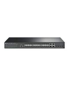 TP-Link T2600G-28SQ - Pure-Gigabit L2 Managed Switch, 24x SFP slots, 4 combo RJ45 ports