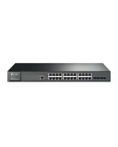 TP-Link T2600G-28TS (SG3424) - Pure-Gigabit L2 Managed Switch, 24x 10/100/1000Mbps RJ45 ports, 4 combo SFP slots