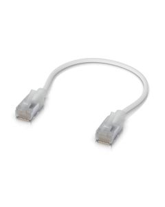 Ubiquiti UniFi Premium Patch Cable UACC‑Cable‑Patch‑EL‑C6A‑0.15M‑W