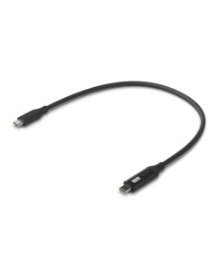 Ubiquiti USB-C Cable with Charge Display - UACC-Cable-USB-100W-0.3M-BK