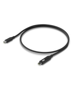 Ubiquiti USB-C Cable with Charge Display - UACC-Cable-USB-100W-1M-BK