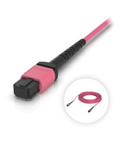 Ubiquiti OM4 MPO-12 UPC Fiber Patch Cable - UACC-OFC-MA-MPMP-15M