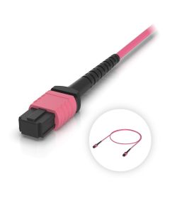 Ubiquiti OM4 MPO-12 UPC Fiber Patch Cable - UACC-OFC-MA-MPMP-1M