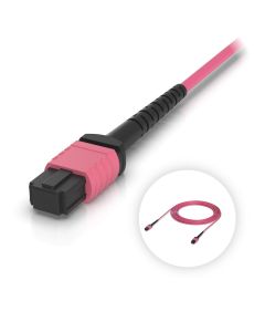 Ubiquiti OM4 MPO-12 UPC Fiber Patch Cable - UACC-OFC-MA-MPMP-5M