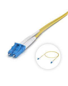 Ubiquiti OS2 Duplex LC UPC Fiber Patch Cable - UACC-OFC-S2-LULU-1M-50