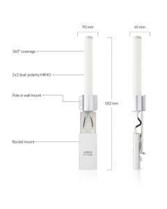 Ubiquiti airMAX 5 GHz 2x2 Omni Antenna (AMO-5G10)