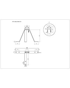 Mast mount 25