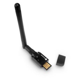 Dynamode :: 802.11N 150Mbps WiFi USB adapter up to 150m, removable antena.