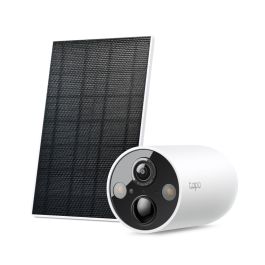 Tp-Link Tapo C425 Kit - Cámara WiFi inteligente para exteriores con batería y panel solar