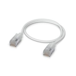 Ubiquiti UniFi Premium Patch Cable 0.3m - Ultracienki patchcord 10G PoE+++ (UACC-Cable-Patch-EL-C6A-0.3M-W)