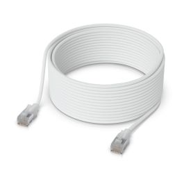 Ubiquiti UniFi Premium Patch Cable 12m - Ultracienki patchcord 10G PoE+++ (UACC-Cable-Patch-EL-C6A-12M-W)