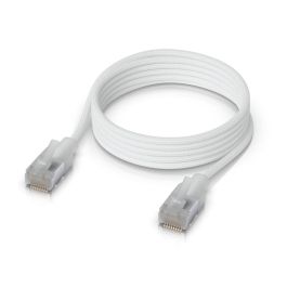Ubiquiti UniFi Premium Patch Cable 1m - Ultracienki patchcord 10G PoE+++ (UACC-Cable-Patch-EL-C6A-1M-W)