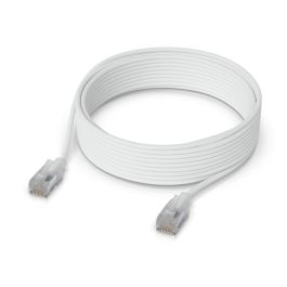 Ubiquiti UniFi Premium Patch Cable 5m - Ultracienki patchcord 10G PoE+++ (UACC-Cable-Patch-EL-C6A-5M-W)