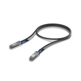 Ubiquiti 100 Gbps Direct Attach Cable 0.5m - Cable DAC QSFP28 40/100G, paquete de 10 unidades (UACC-DAC-QSFP28-0.5M-10)