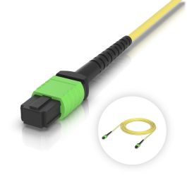 Ubiquiti OS2 MPO-12 APC Fiber Patch Cable 5m - OS2 MPO-12 100G Glasfaser-Patchkabel (UACC-OFC-SA-MPMP-5M)