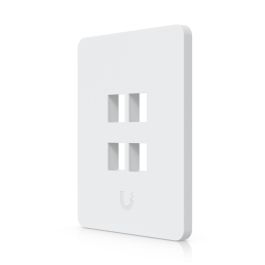 Ubiquiti Universal Paintable Keystone Wall Plate, 4-Pack (UACC-WP-Keystone-V-4P)