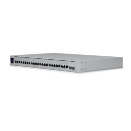 Ubiquiti (USW-EnterpriseXG-24) UniFi Layer 3 switch with (24) 10GbE RJ45 ports and (2) 25G SFP28 ports