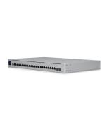 Ubiquiti (USW-EnterpriseXG-24) UniFi Layer 3 switch with (24) 10GbE RJ45 ports and (2) 25G SFP28 ports