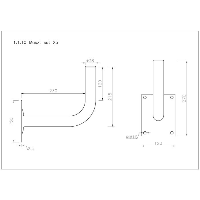 Antenna Bracket G25