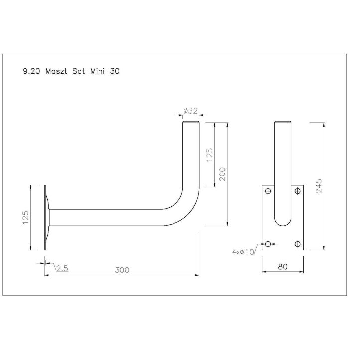 Antenna Bracket M30