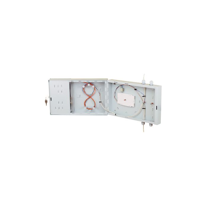 Mantar :: SRS-28/45/12 44J DX :: Fiber Optic Cabinet - wall mounted, 22 x SC Duplex