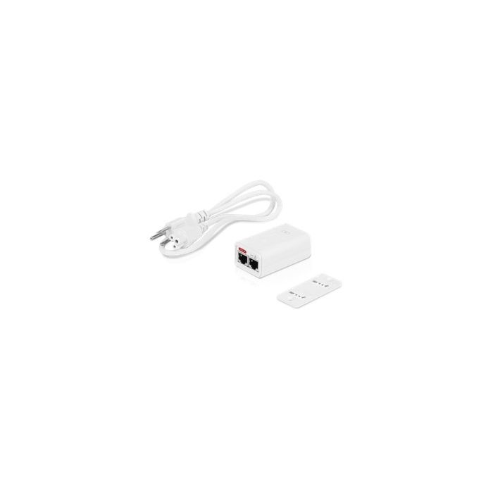 Ubiquiti PoE 24V 7W Gigabit Power Adapter (POE-24-7W-G-WH)