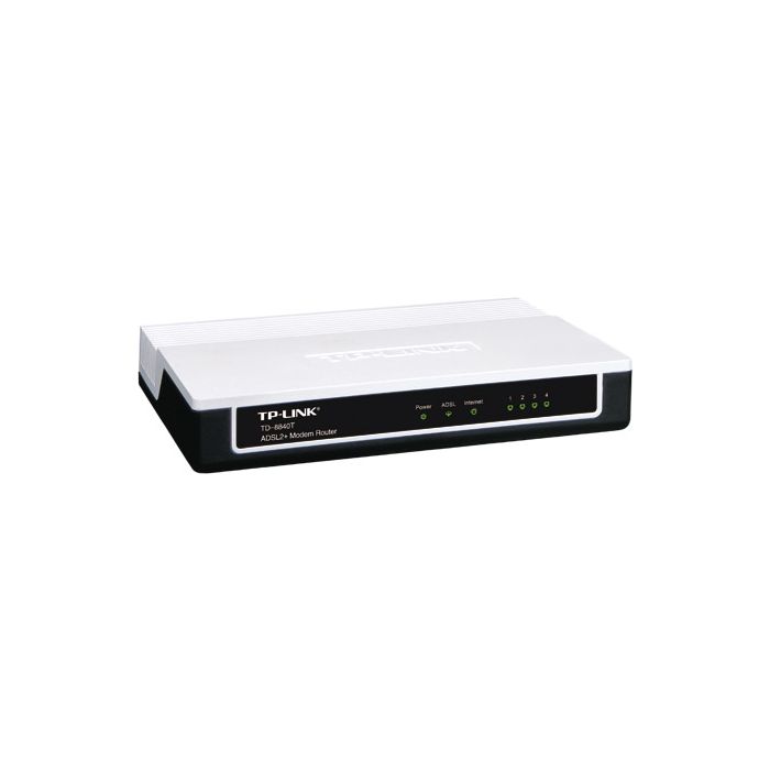 TP-Link :: TD-8840T ADSL2+ router ::4xEthernet