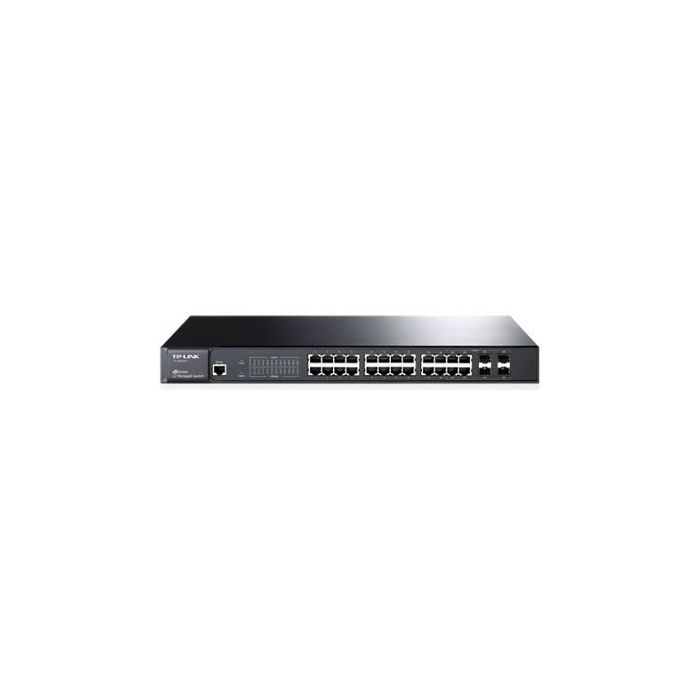 TP-Link :: TL-SG2224WEB24-Port Gigabit L2 Managed Switch with 4 