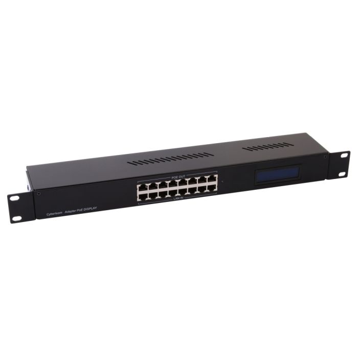 Adapter PoE 8 portów RACK 19"