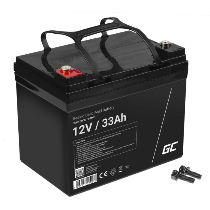 AGM Green Cell Battery 12V 33 Ah