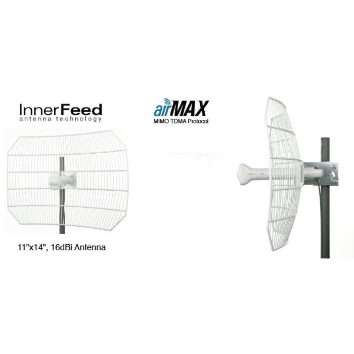 Ubiquiti Revolutionary CPE AirGrid M2 2.4GHz High Power 16dBi Integrated Client Solution