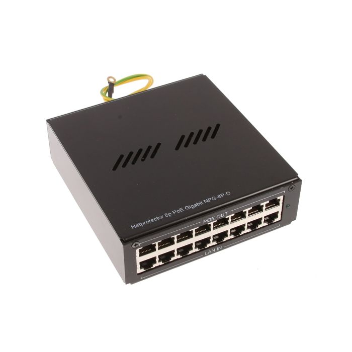 Netprotector 8p PoE Gigabit NPG-8P-D